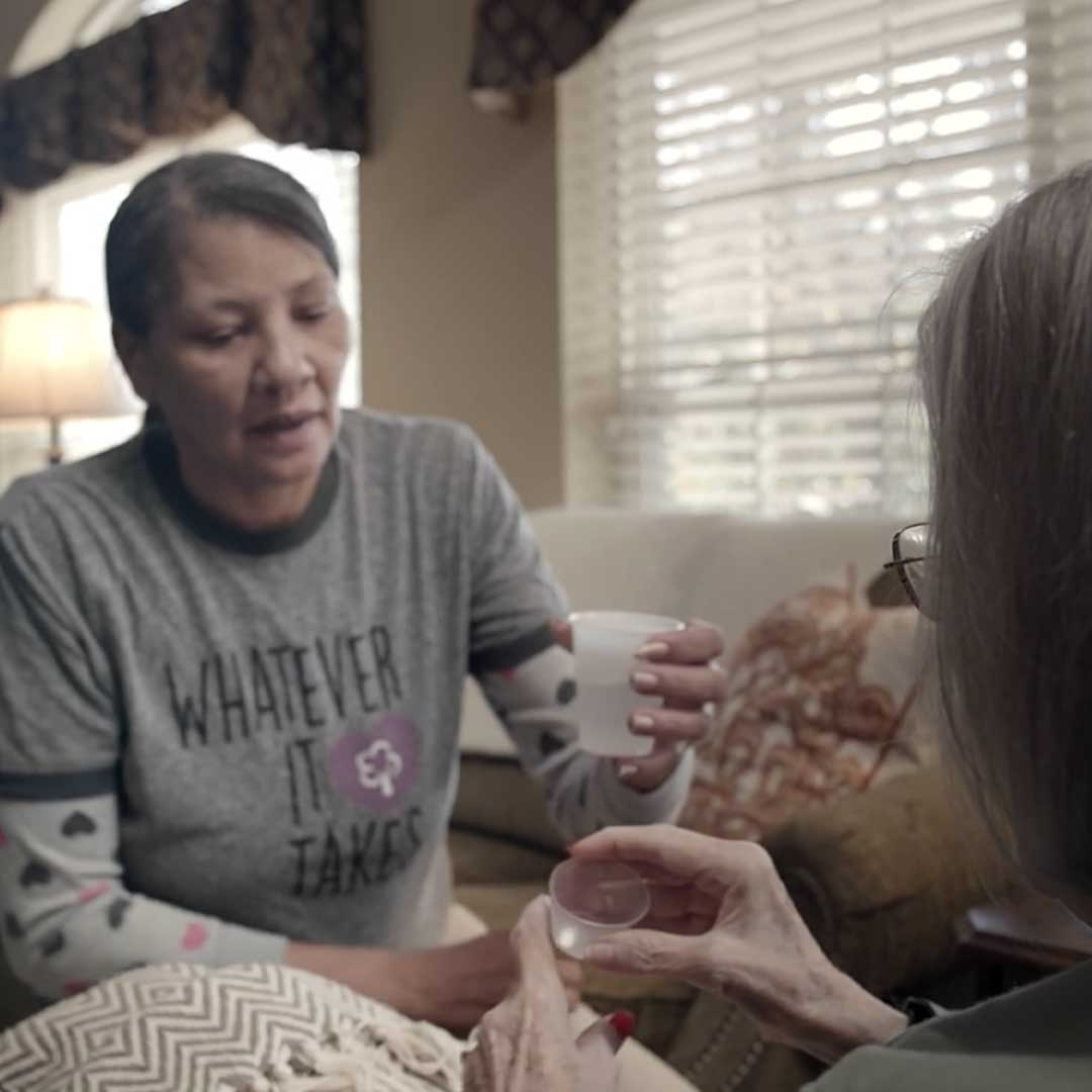 Hospice, emotional, and spiritual support for elders at home